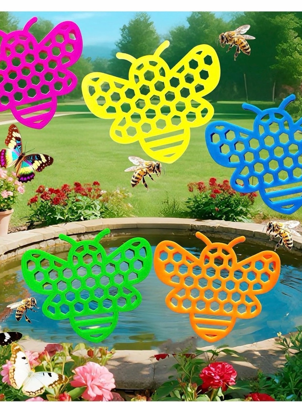 Floating bee island